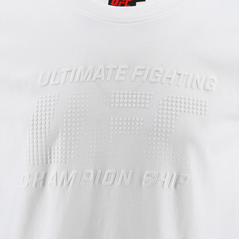 UFC OFFICIAL DOTS TSHIRT -WHITE